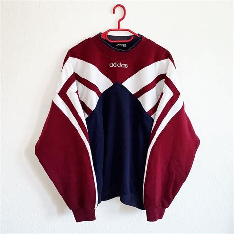 adidas pullover 1979 weiß|Adidas Vintage Pullover .